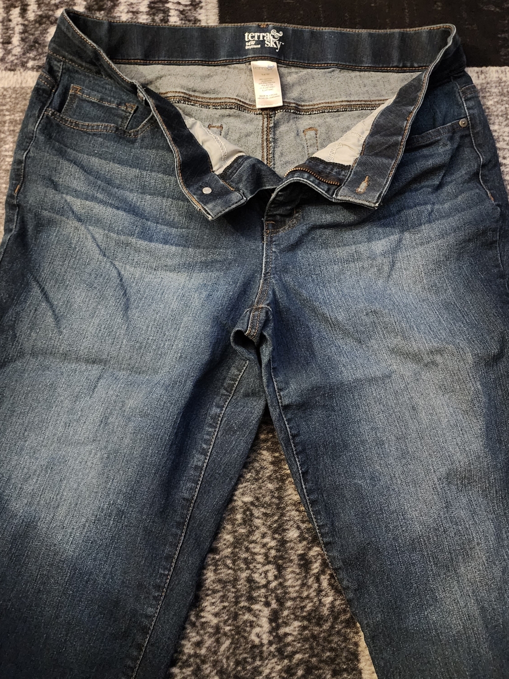 Territory Sky Women's Blue Denim Jeans 14L